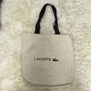 Lacoste Cotton Tote